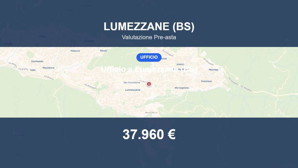 ufficio in vendita a Lumezzane in zona San Sebastiano