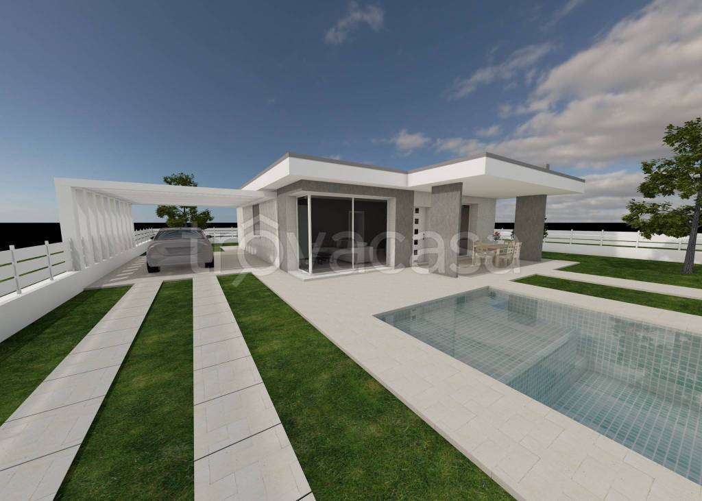 casa indipendente in vendita a Manerba del Garda in zona Pieve Vecchia