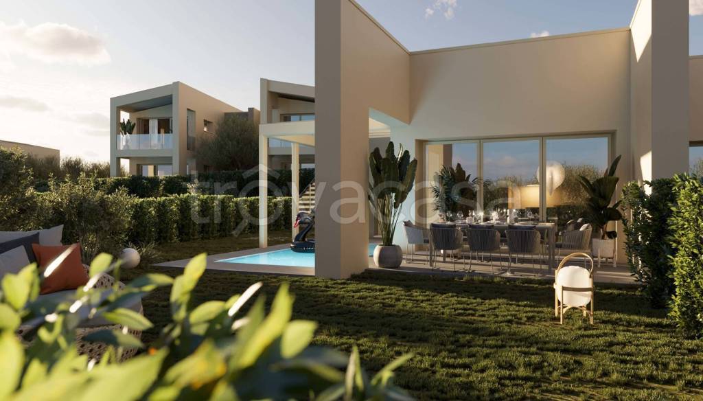 casa indipendente in vendita a Manerba del Garda in zona Solarolo