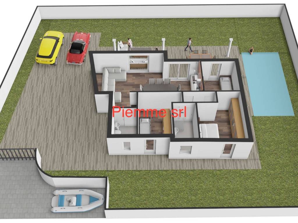 casa indipendente in vendita a Manerba del Garda in zona Pieve Vecchia