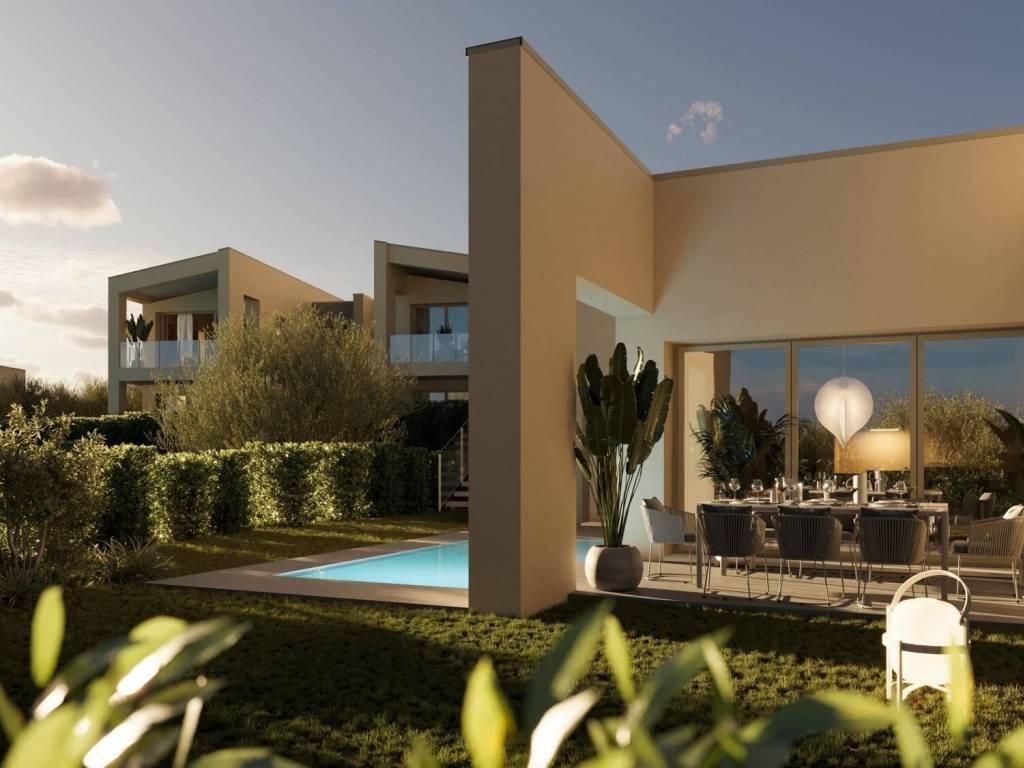 casa indipendente in vendita a Manerba del Garda in zona Solarolo