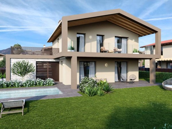 casa indipendente in vendita a Manerba del Garda in zona Solarolo