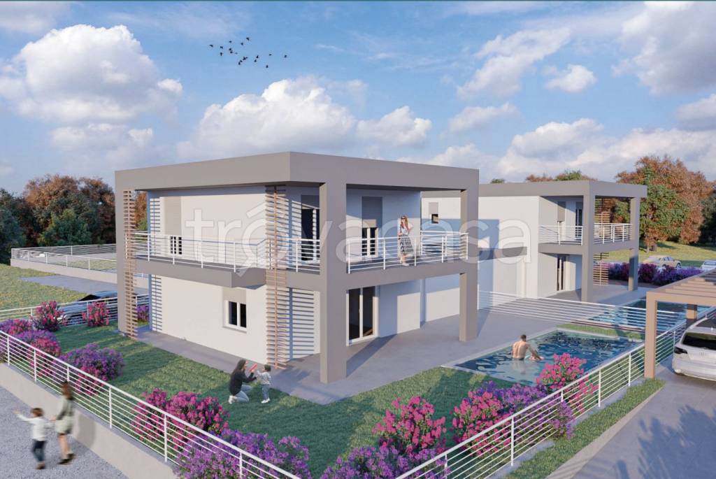 casa indipendente in vendita a Manerba del Garda in zona Crociale