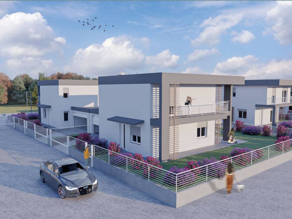 casa indipendente in vendita a Manerba del Garda in zona Crociale