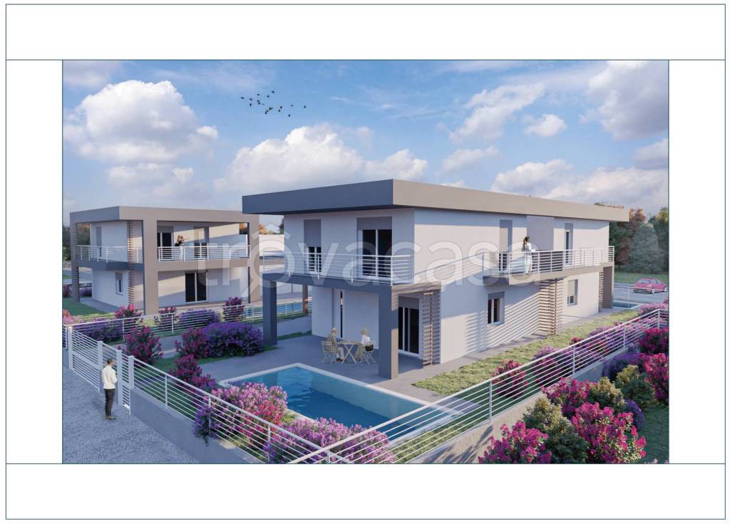 casa indipendente in vendita a Manerba del Garda in zona Crociale