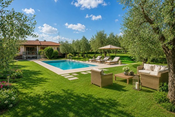 casa indipendente in vendita a Manerba del Garda in zona Crociale