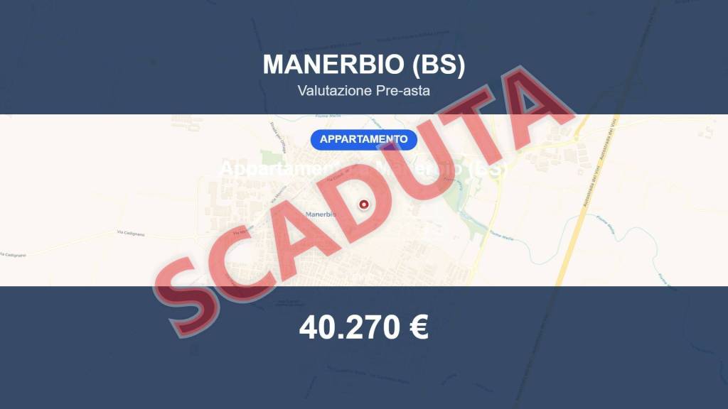 appartamento in vendita a Manerbio