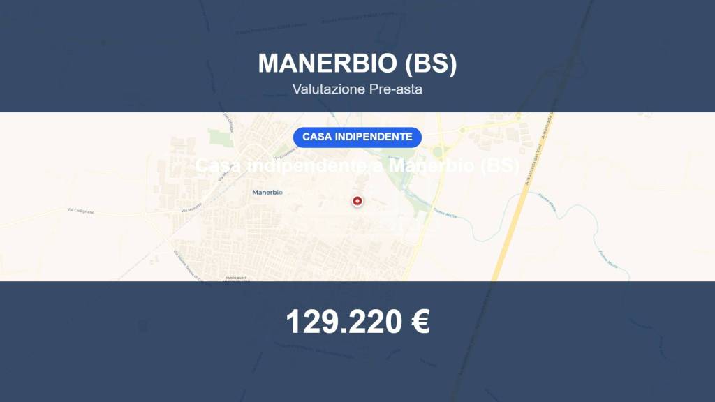 casa indipendente in vendita a Manerbio