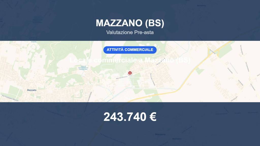appartamento in vendita a Mazzano in zona Molinetto