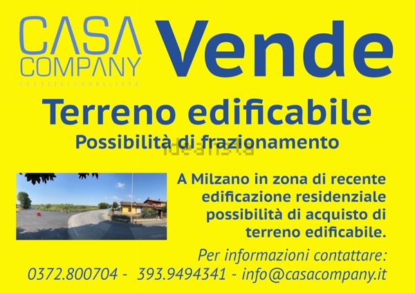 terreno edificabile in vendita a Milzano