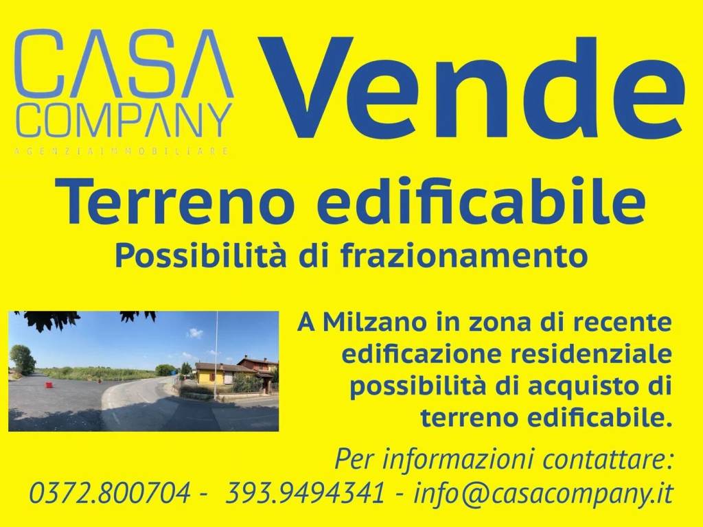 terreno edificabile in vendita a Milzano
