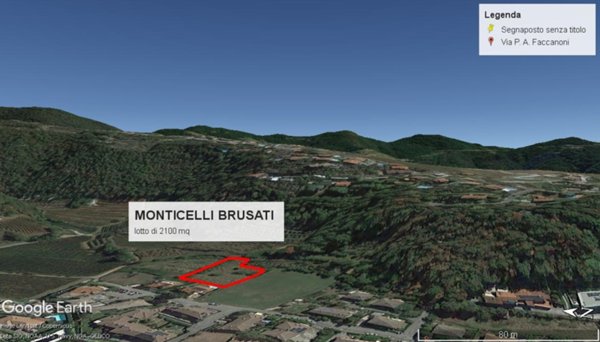 terreno edificabile in vendita a Monticelli Brusati