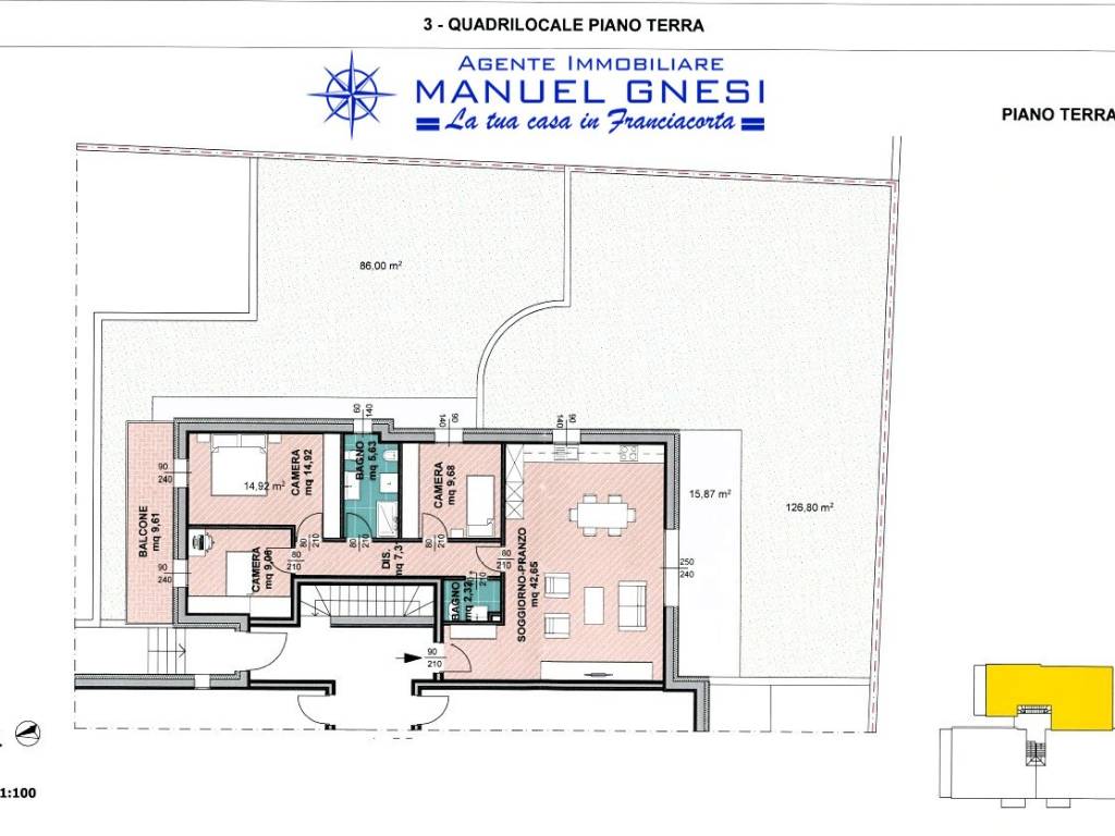 appartamento in vendita a Monticelli Brusati