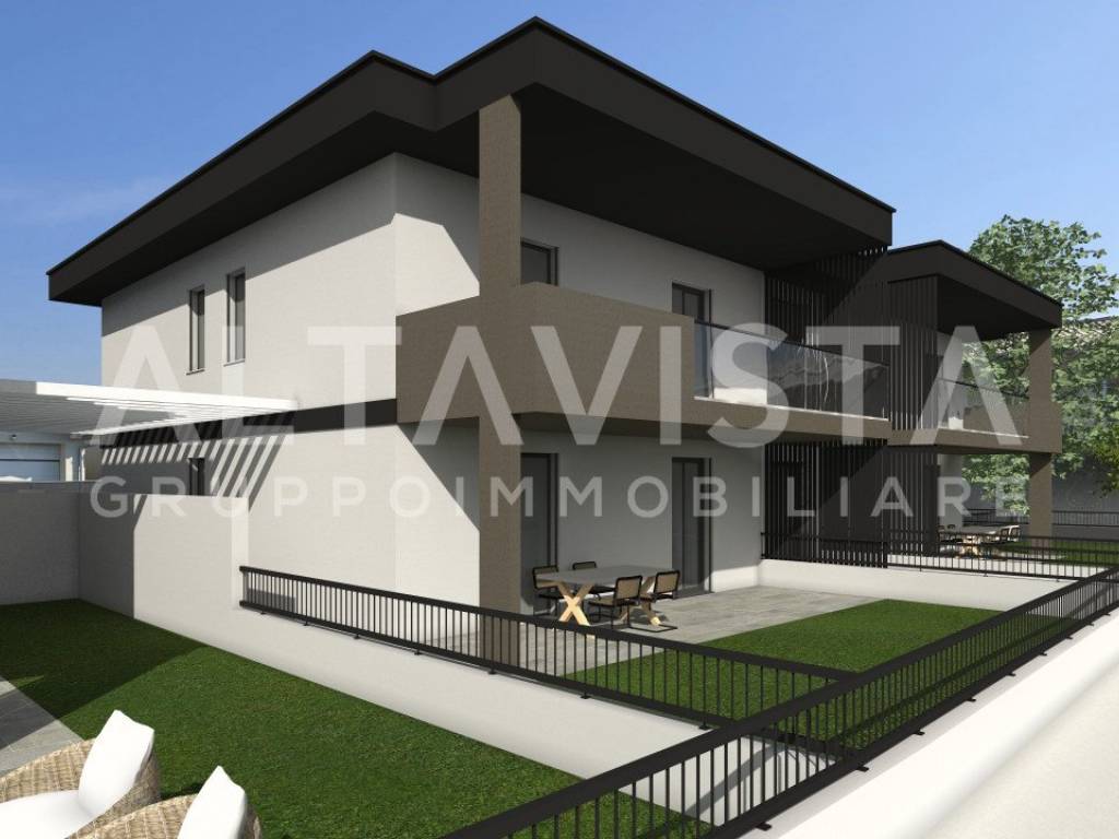 appartamento in vendita a Montichiari in zona Rò