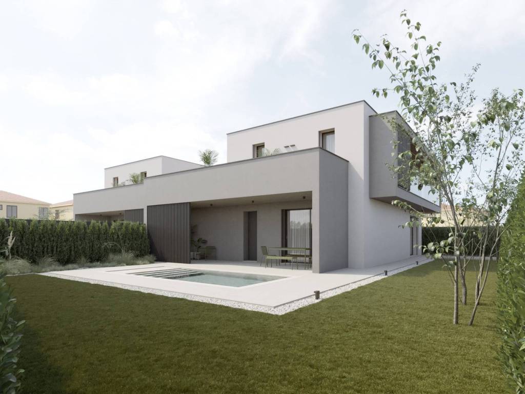 casa indipendente in vendita a Montichiari in zona Rò