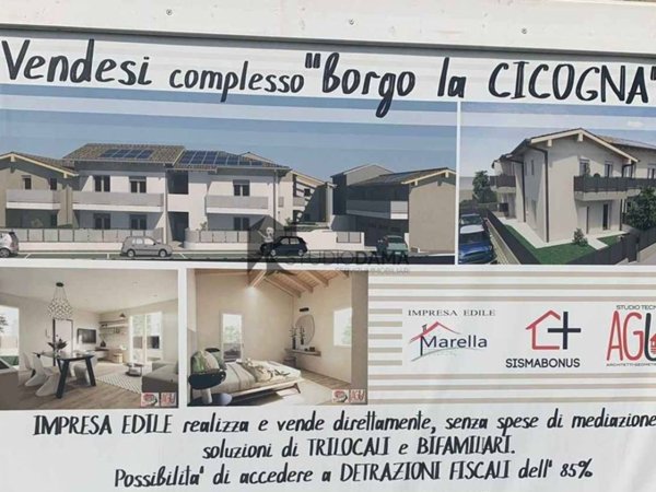casa indipendente in vendita a Montichiari in zona Rò