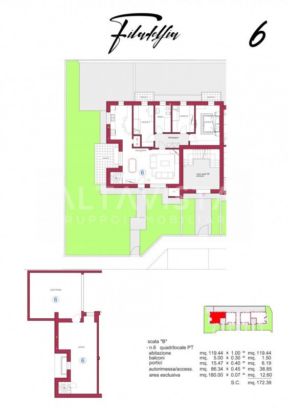 appartamento in vendita a Montichiari in zona Rò