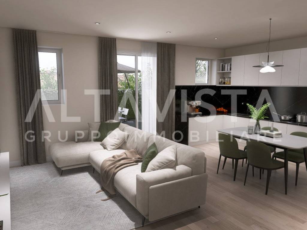 appartamento in vendita a Montichiari in zona Rò