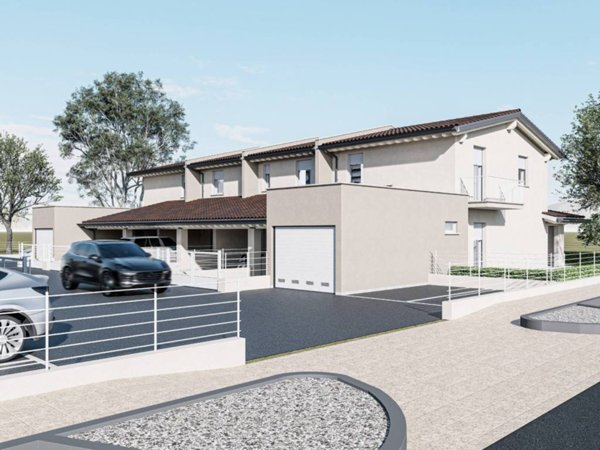 casa indipendente in vendita a Montichiari in zona Rò