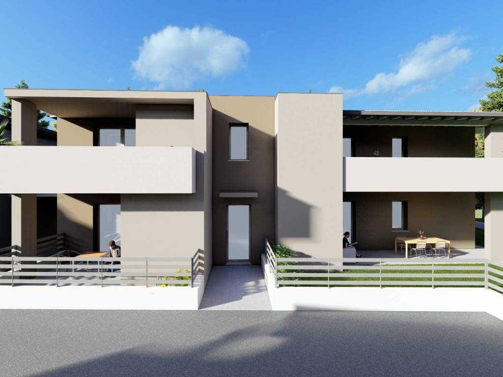 appartamento in vendita a Montichiari in zona Rò