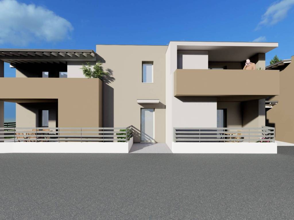 appartamento in vendita a Montichiari in zona Rò