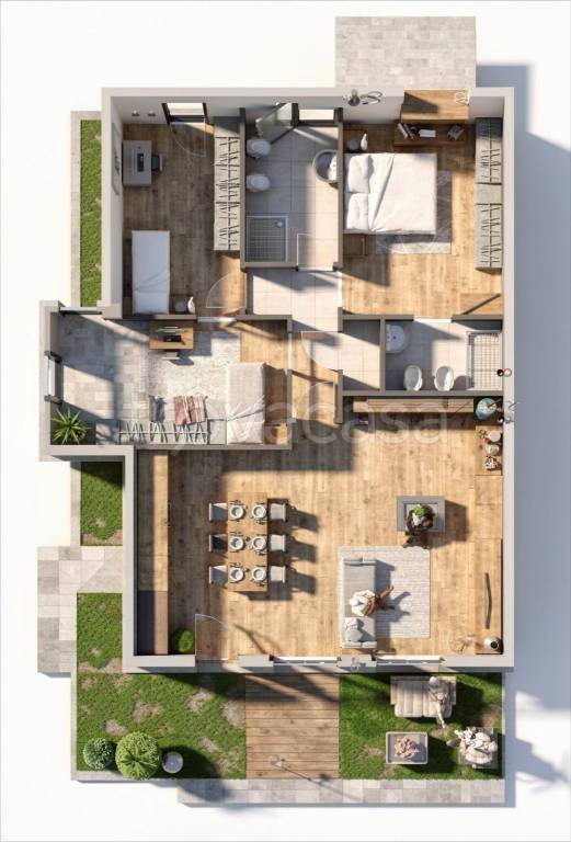appartamento in vendita a Montichiari
