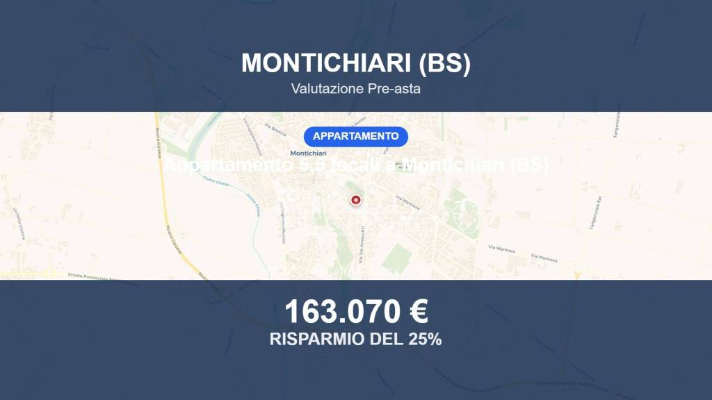 appartamento in vendita a Montichiari in zona Centro Storico
