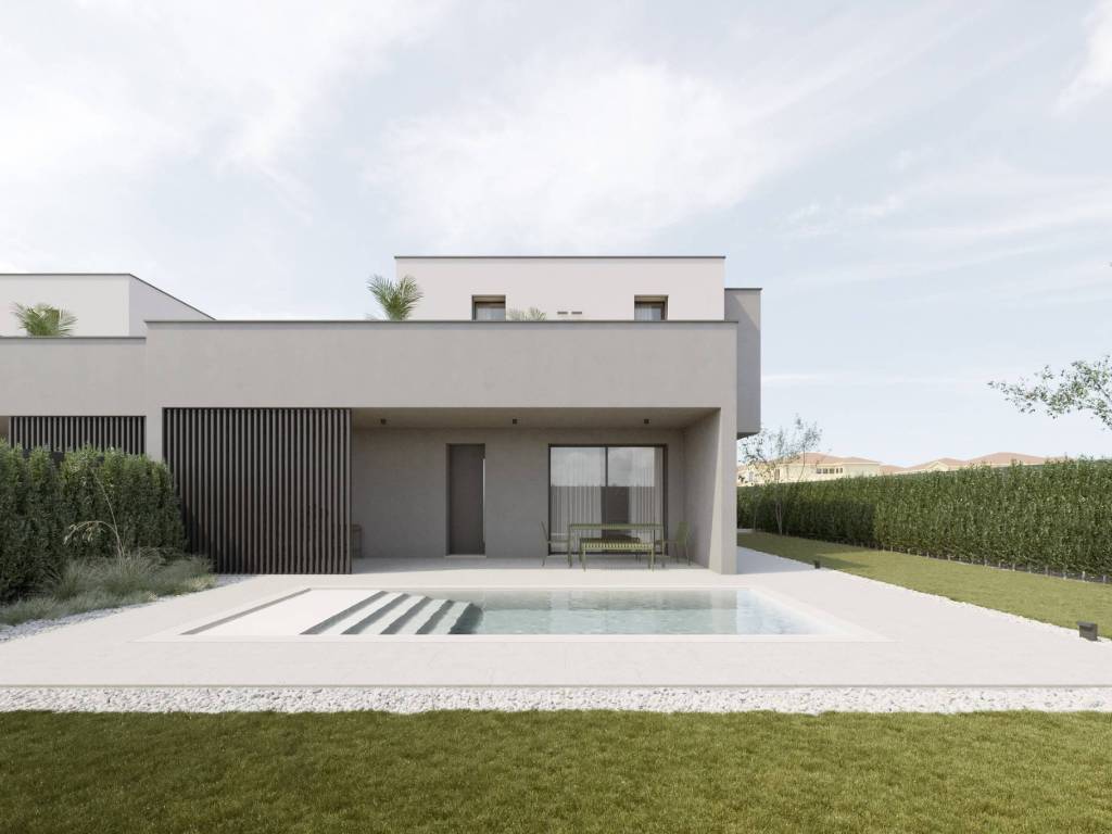 casa indipendente in vendita a Montichiari in zona Rò