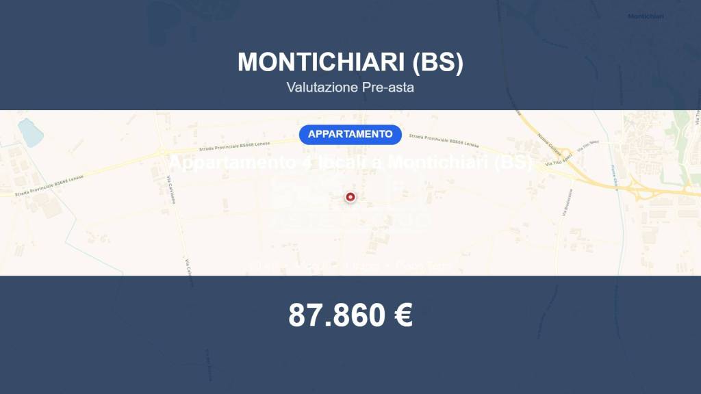 appartamento in vendita a Montichiari in zona Sant'Antonio