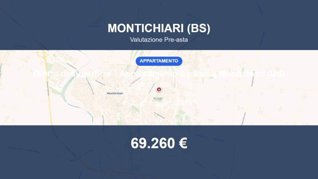 appartamento in vendita a Montichiari
