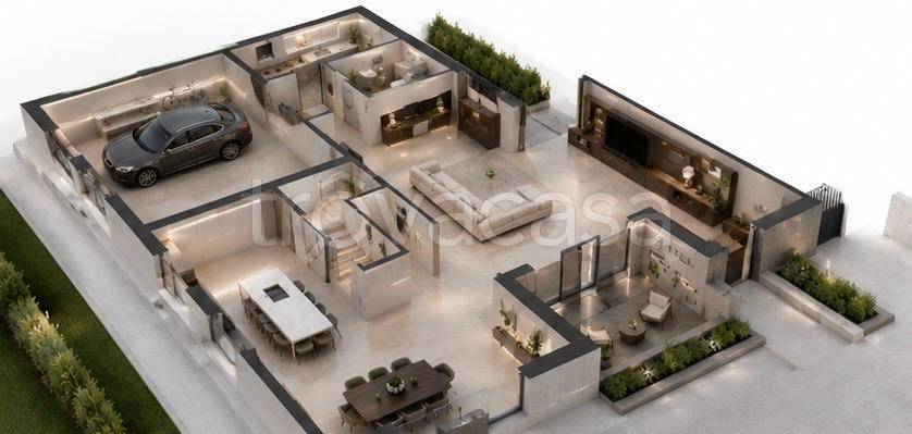 casa indipendente in vendita a Montichiari in zona Centro Storico
