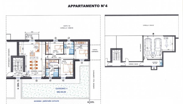 appartamento in vendita a Nuvolera
