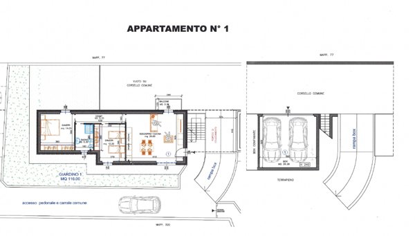appartamento in vendita a Nuvolera