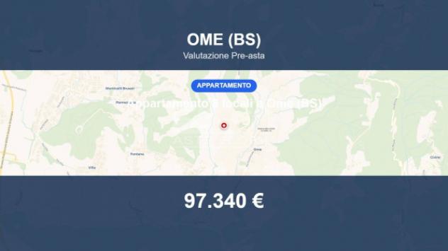 appartamento in vendita ad Ome