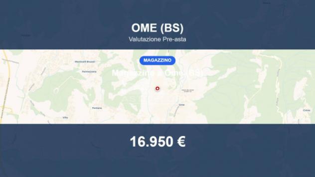 locale commerciale in vendita ad Ome