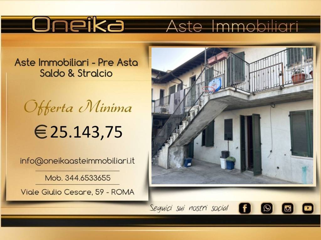 appartamento in vendita ad Orzinuovi in zona Coniolo