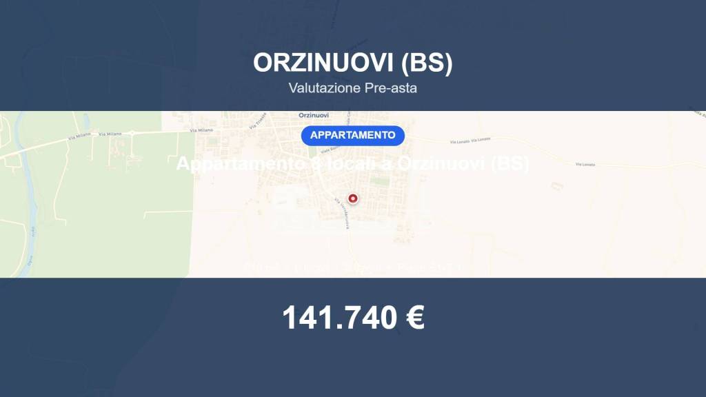 appartamento in vendita ad Orzinuovi