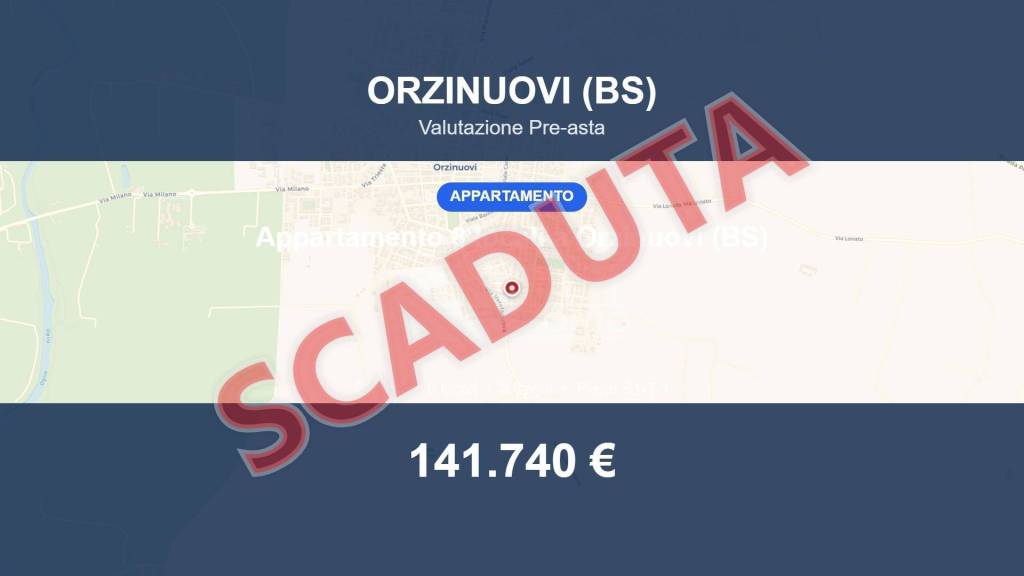 appartamento in vendita ad Orzinuovi