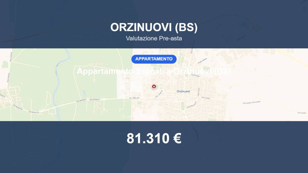appartamento in vendita ad Orzinuovi