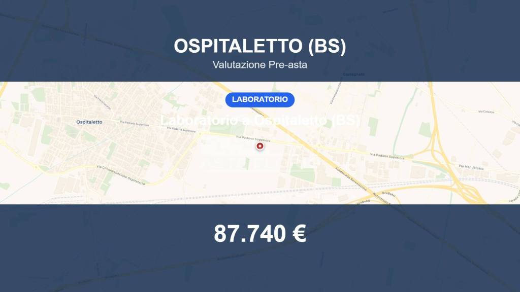 locale commerciale in vendita ad Ospitaletto in zona Centro Storico