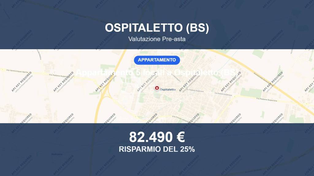appartamento in vendita ad Ospitaletto in zona Centro Storico
