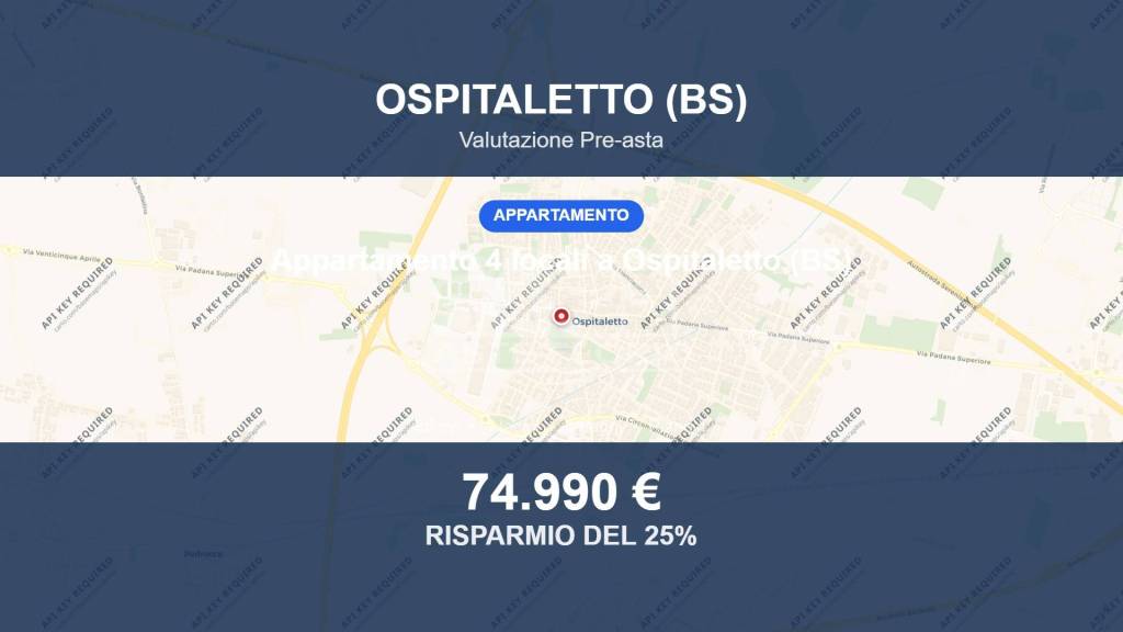 appartamento in vendita ad Ospitaletto in zona Centro Storico