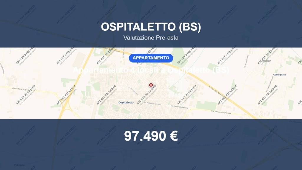 appartamento in vendita ad Ospitaletto in zona Centro Storico