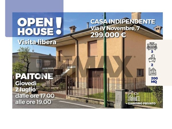 casa indipendente in vendita a Paitone in zona Soina