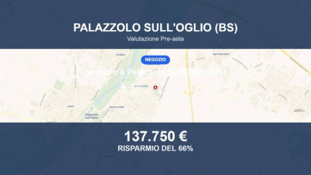 negozio in vendita a Palazzolo sull'Oglio in zona San Pancrazio