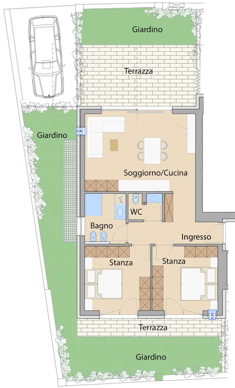 appartamento in vendita a San Paolo