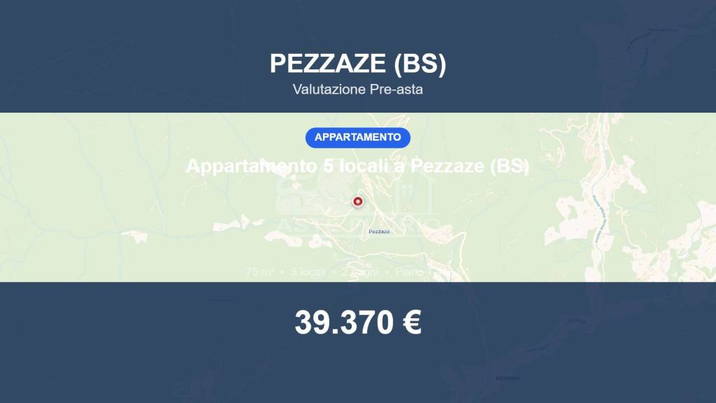 appartamento in vendita a Pezzaze in zona Mondaro