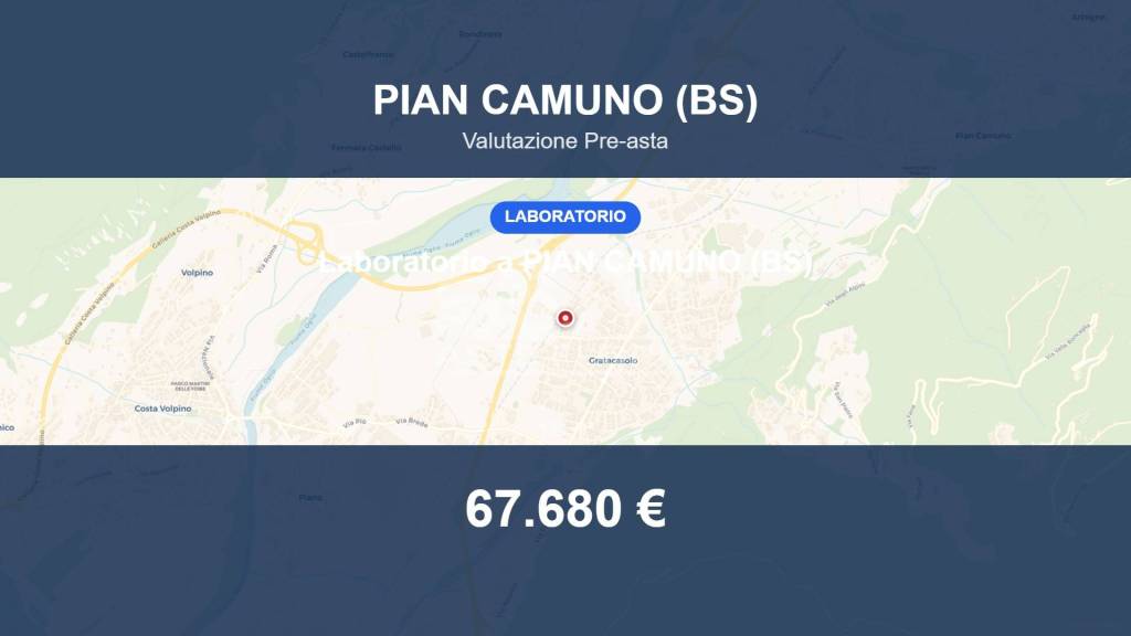 negozio in vendita a Pian Camuno