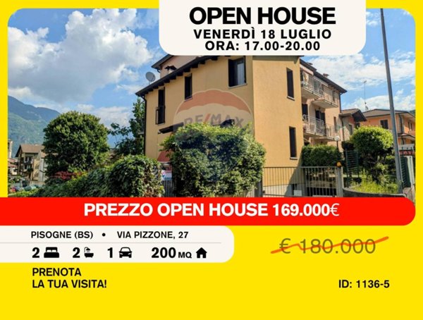 casa indipendente in vendita a Pisogne in zona Gratacasolo