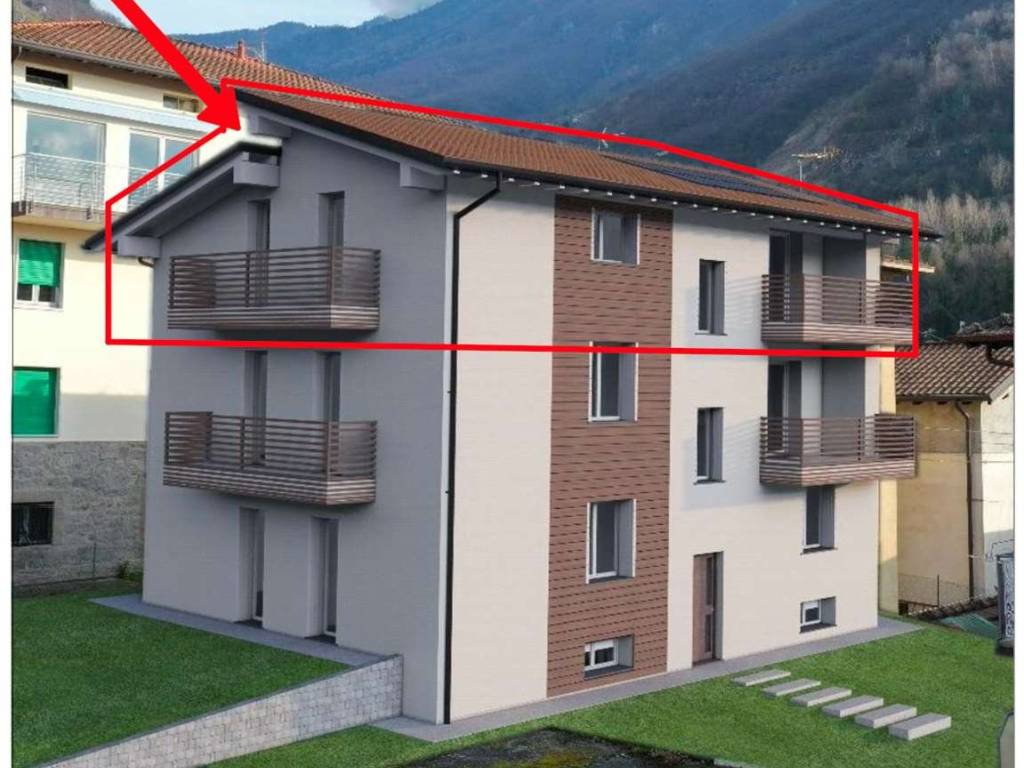 appartamento in vendita a Pisogne